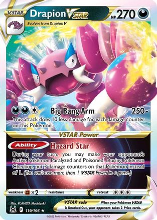 Drapion VSTAR 119/196/196 - Ultra Rare - Holofoil