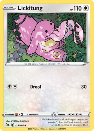 Lickitung 138/196/196 - Common