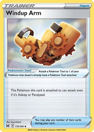 Windup Arm 170/196/196 - Uncommon