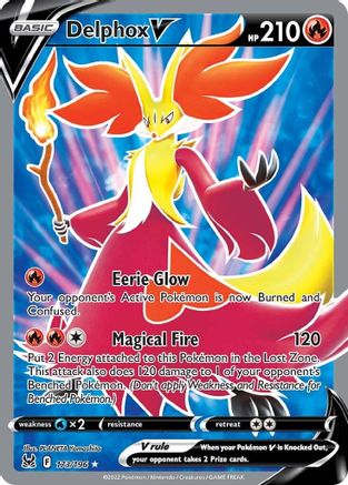 Delphox V (Full Art) 173/196/196 - Ultra Rare - Holofoil
