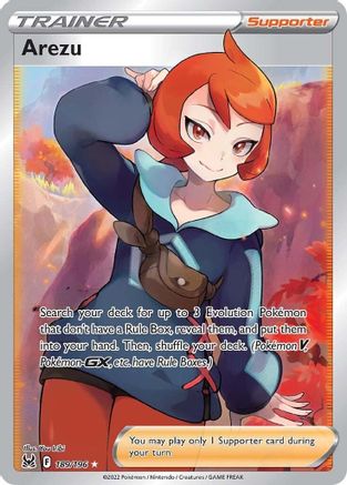 Arezu (Full Art) 189/196/196 - Ultra Rare - Holofoil