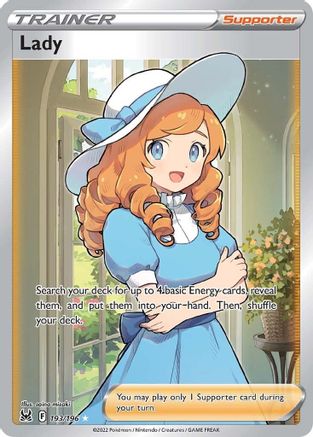 Lady (Full Art) 193/196/196 - Ultra Rare - Holofoil