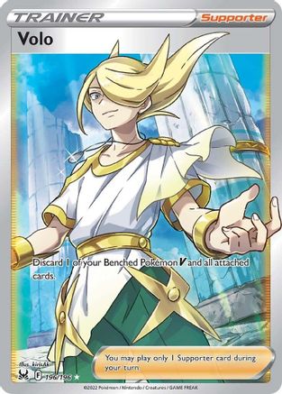 Volo (Full Art) 196/196/196 - Ultra Rare - Holofoil