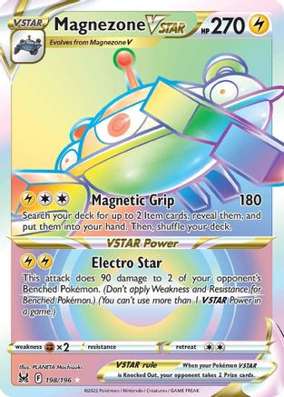 Magnezone VSTAR (Secret) 198/196/196 - Secret Rare - Holofoil
