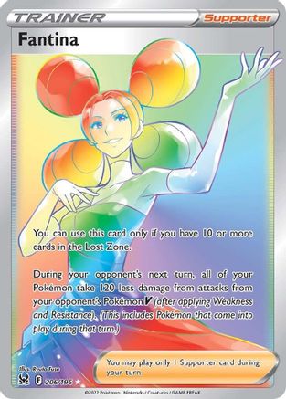 Fantina (Secret) 206/196/196 - Secret Rare - Holofoil