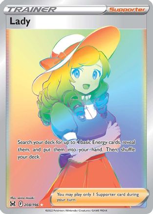 Lady (Secret) 208/196/196 - Secret Rare - Holofoil