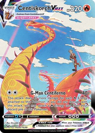 Centiskorch VMAX TG15/TG30/30 - Ultra Rare - Holofoil