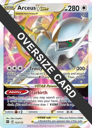 Arceus VSTAR 123/172 - Promo - Holofoil