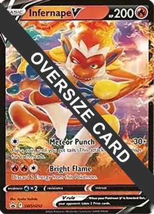 Infernape V - SWSH252 SWS252 - Promo - Holofoil