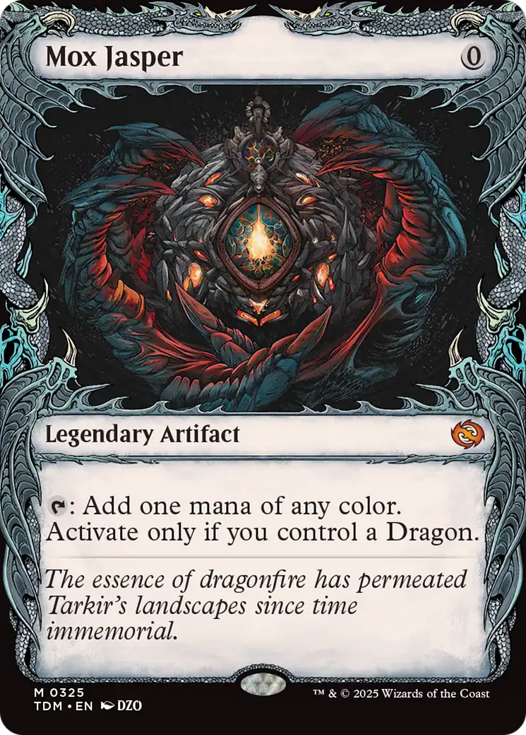 Mox Jasper (Showcase) (TDM-325) - Tarkir: Dragonstorm Foil