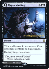 Hagra Mauling // Hagra Broodpit [Zendikar Rising Prerelease Promos]