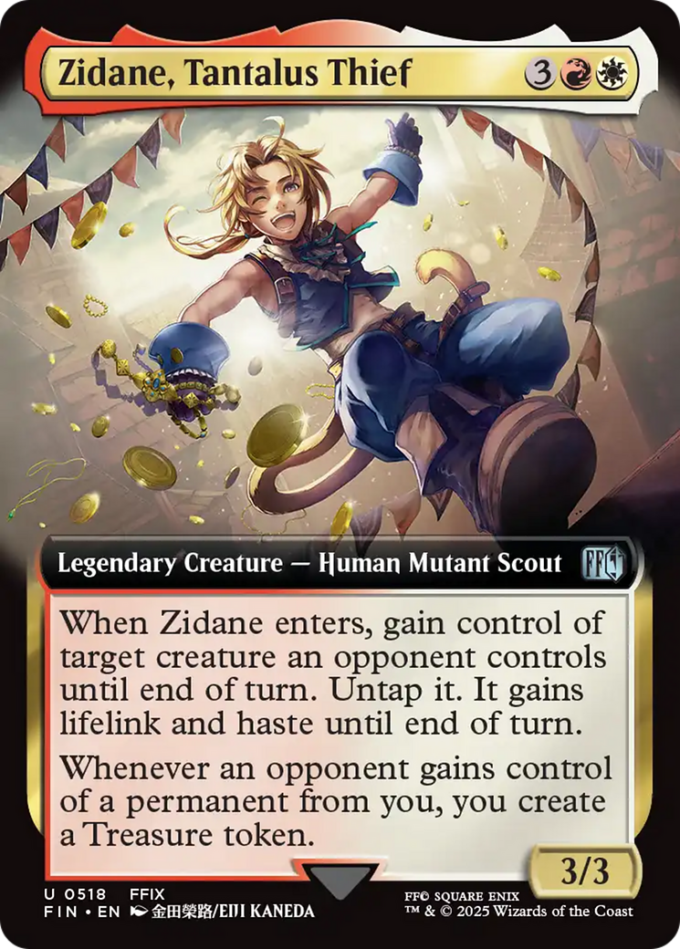 Zidane, Tantalus Thief (Extended Art) (FIN-518) - FINAL FANTASY