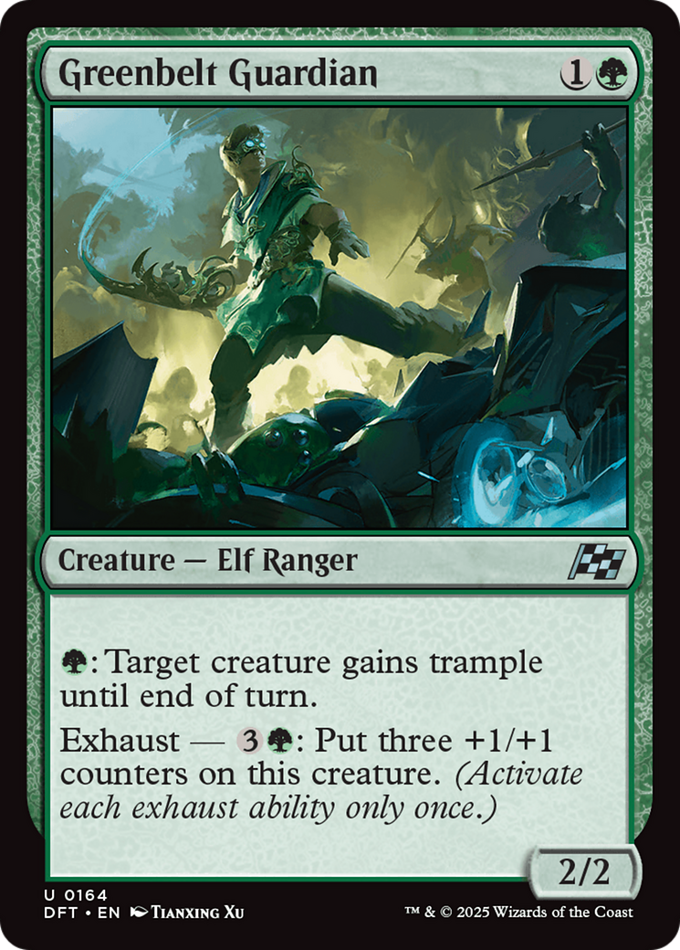Greenbelt Guardian (-164) - Aetherdrift Foil
