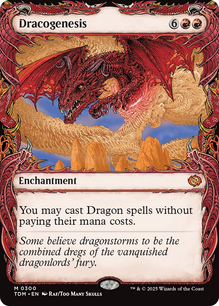 Dracogenesis (0300) (Showcase) (TDM-300) - Tarkir: Dragonstorm