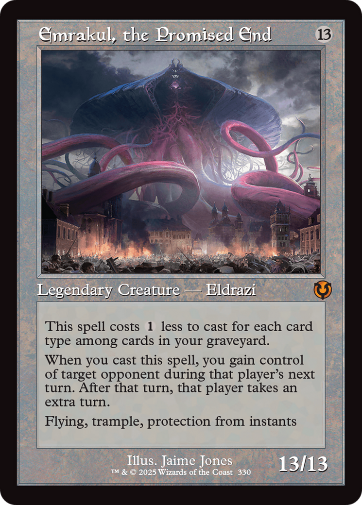 Emrakul, the Promised End (Retro Frame) (-330) - Innistrad Remastered Foil