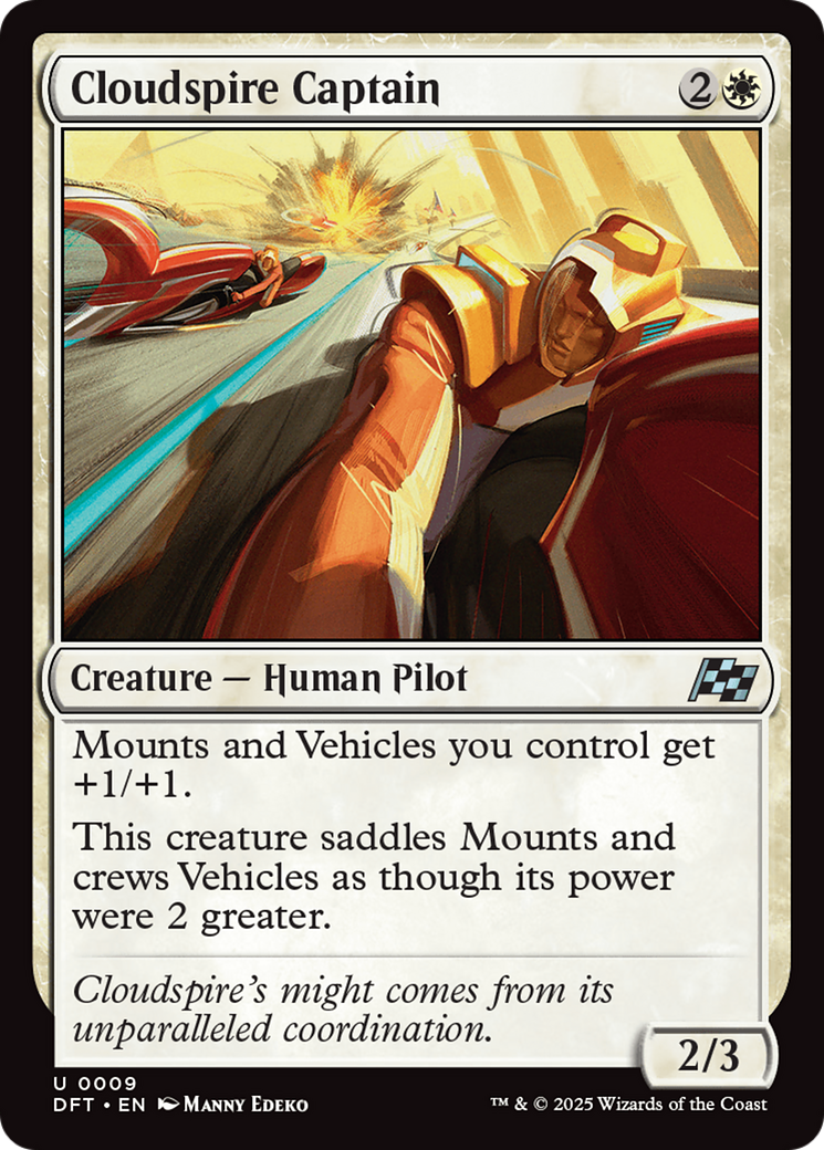 Cloudspire Captain (-009) - Aetherdrift