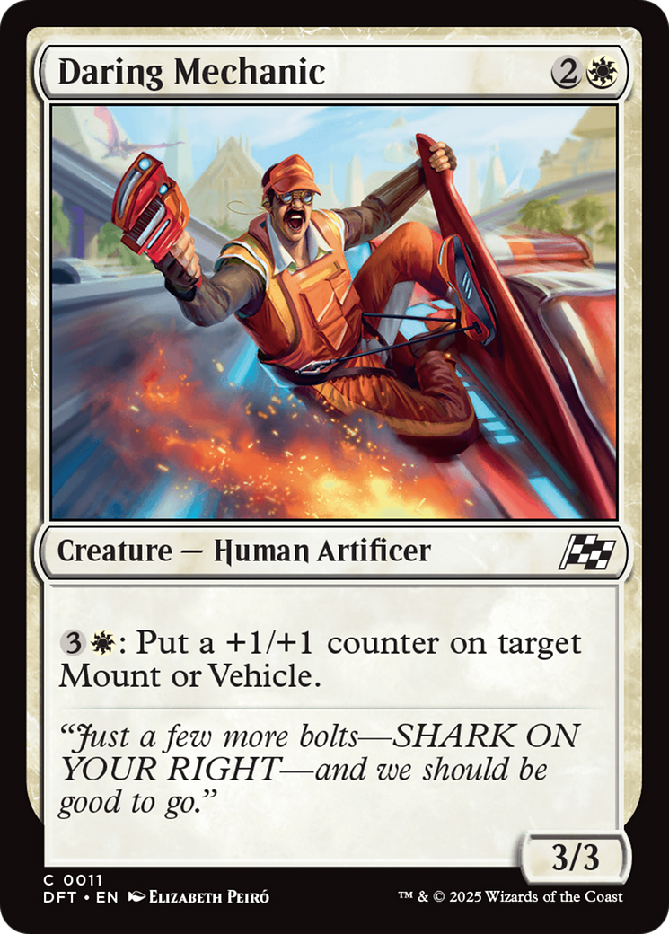 Daring Mechanic (-011) - Aetherdrift Foil