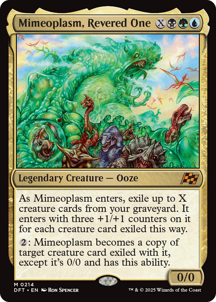 Mimeoplasm, Revered One (-214) - Aetherdrift Foil