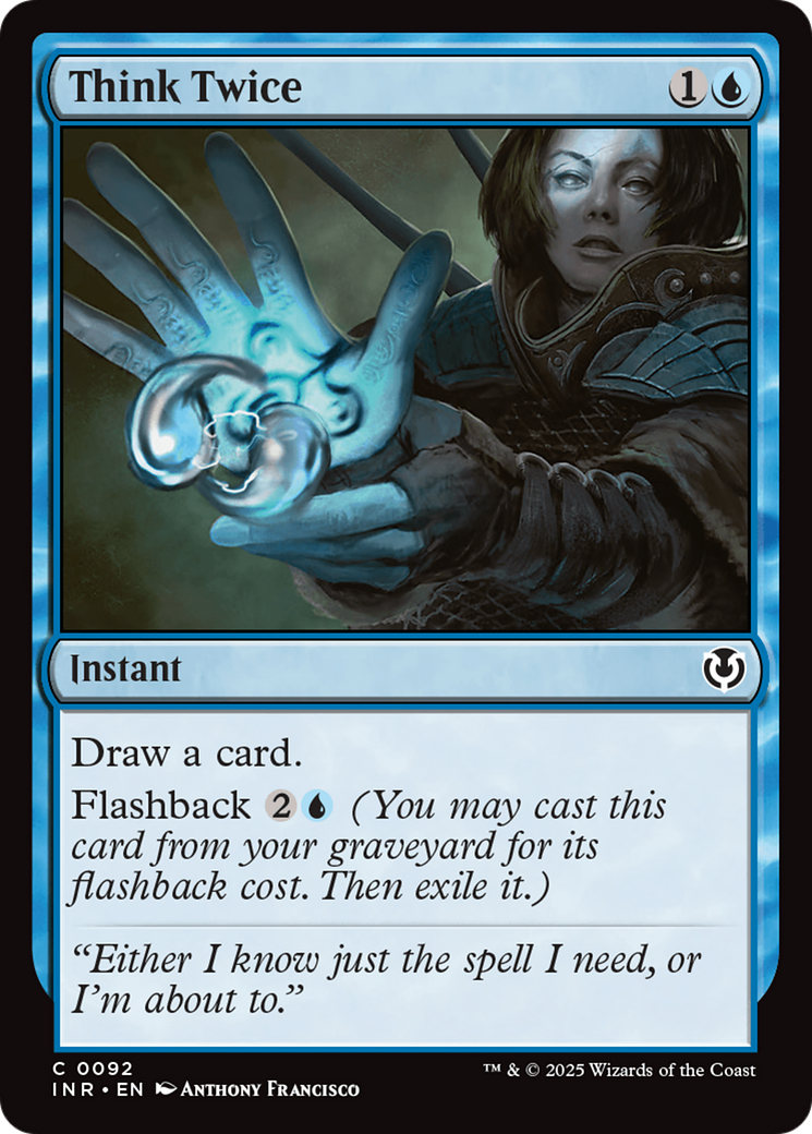 Think Twice (-092) - Innistrad Remastered