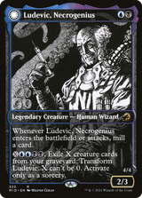 Ludevic, Necrogenius // Olag, Ludevic's Hubris (Showcase Eternal Night) [Innistrad: Midnight Hunt]