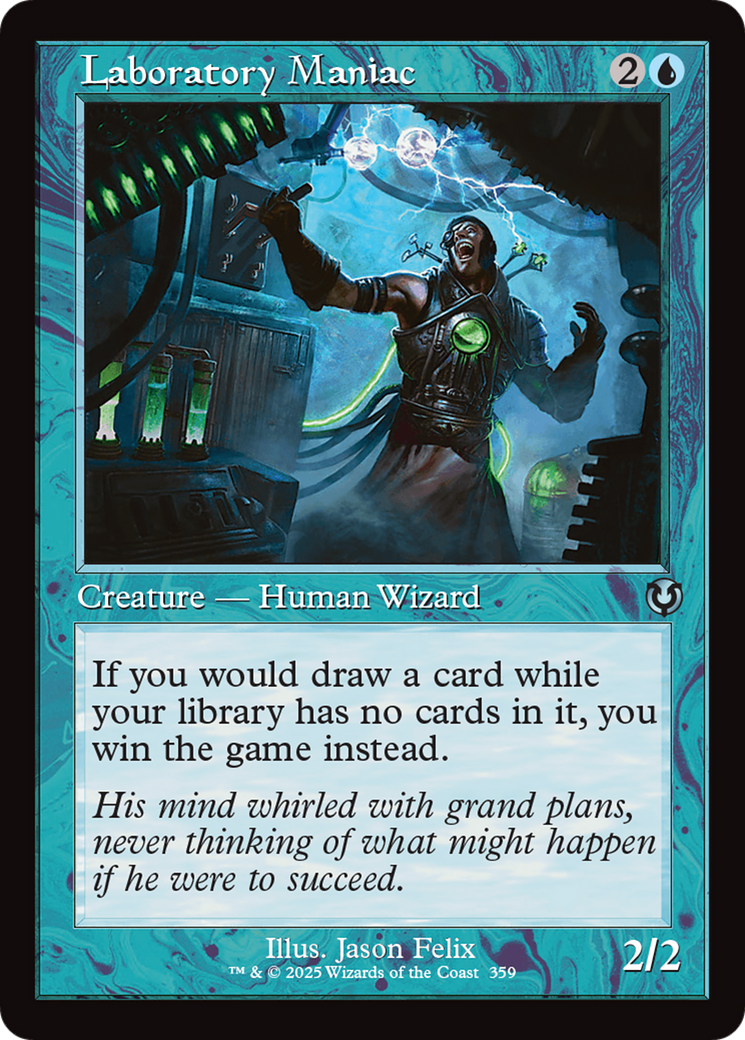 Laboratory Maniac (Retro Frame) (-359) - Innistrad Remastered