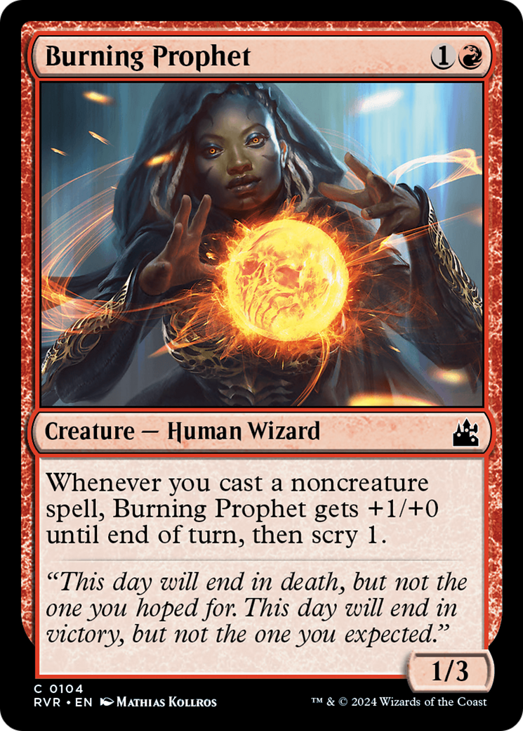 Burning Prophet [Ravnica Remastered]