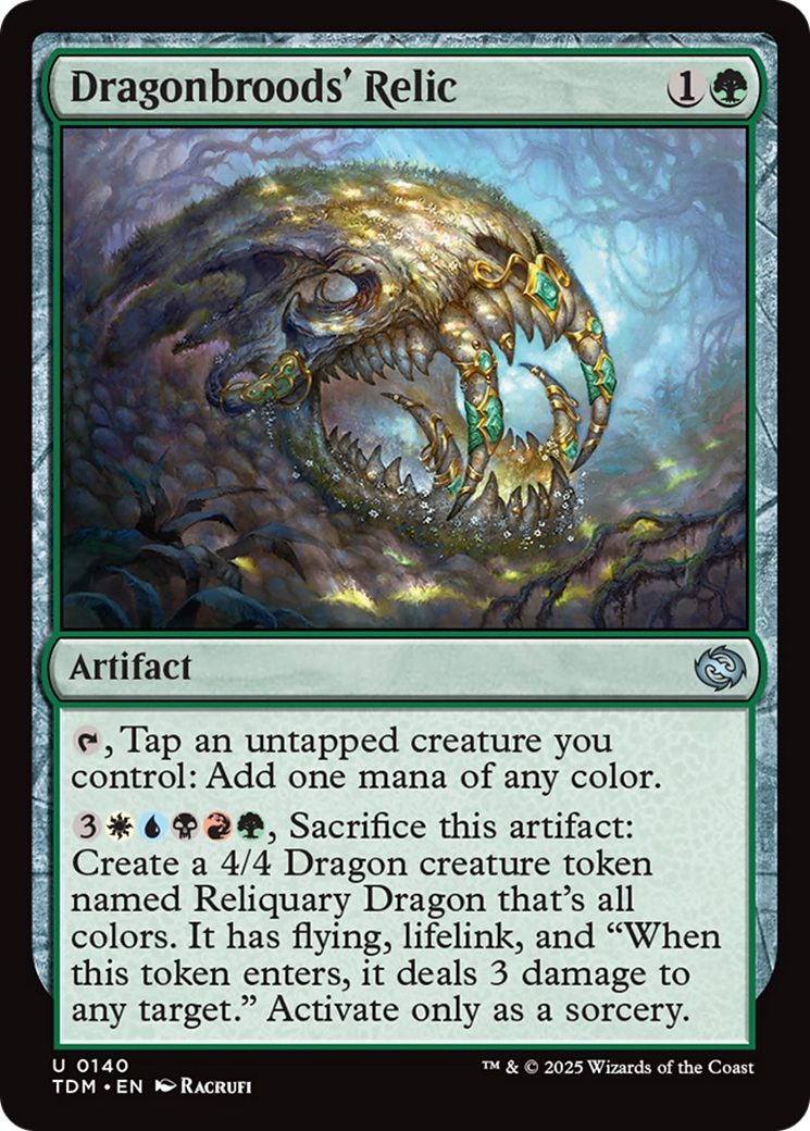 Dragonbrood's Relic (TDM-140) - Tarkir: Dragonstorm