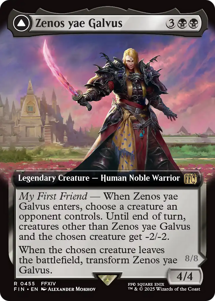 Zenos Yae Galvus (Extended Art) (FIN-455) - FINAL FANTASY Foil