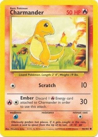 Charmander 046/102/102 - Common