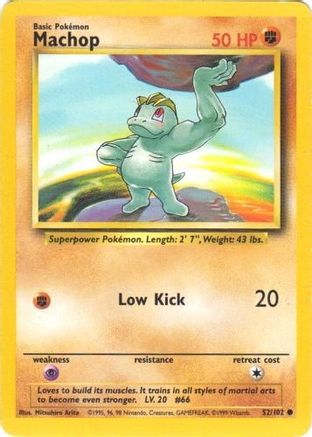 Machop 052/102/102 - Common