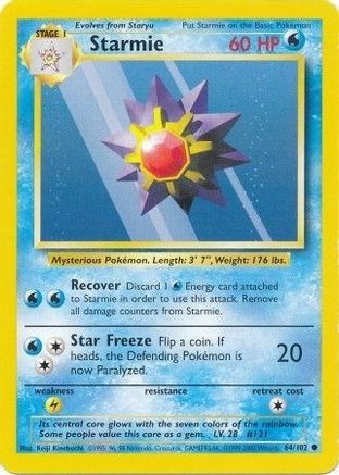 Starmie 064/102/102 - Common