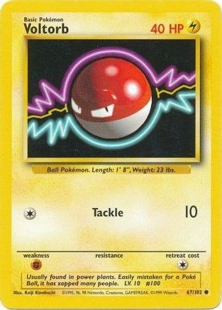 Voltorb 067/102/102 - Common
