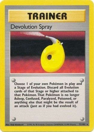 Devolution Spray 072/102/102 - Rare