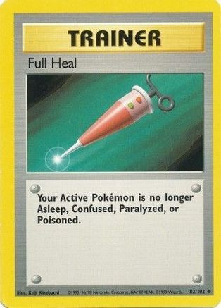 Full Heal 082/102/102 - Uncommon