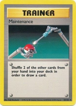 Maintenance 083/102/102 - Uncommon