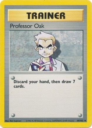 Professor Oak 088/102/102 - Uncommon