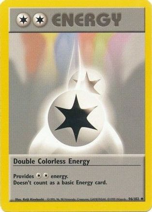 Double Colorless Energy 096/102/102 - Uncommon