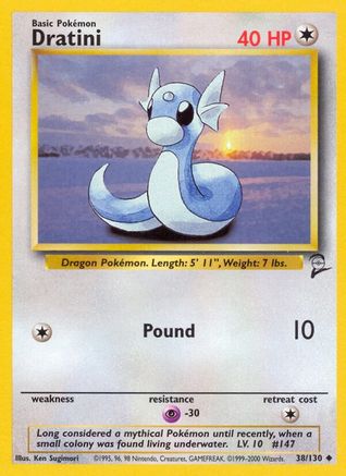 Dratini 038/130/130 - Uncommon