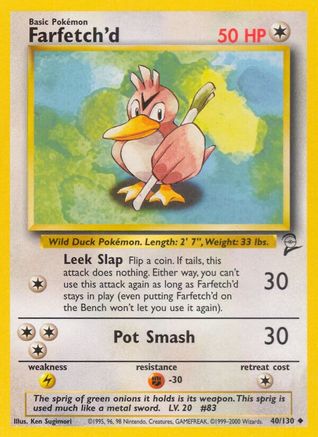 Farfetch'd 040/130/130 - Uncommon