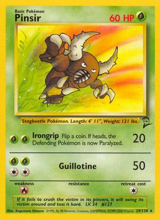 Pinsir 029/130/130 - Rare