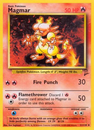 Magmar 051/130/130 - Uncommon