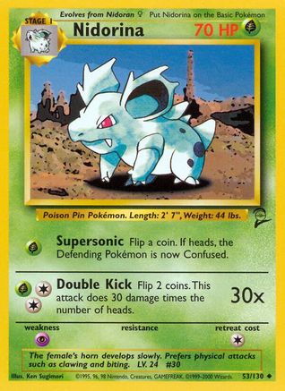 Nidorina 053/130/130 - Uncommon