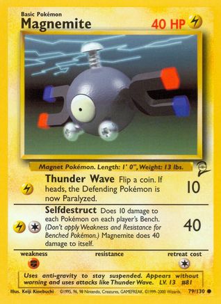 Magnemite 079/130/130 - Common