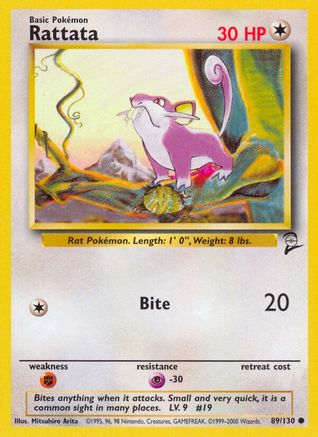 Rattata 089/130/130 - Common