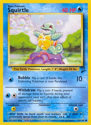 Squirtle 093/130/130 - Common