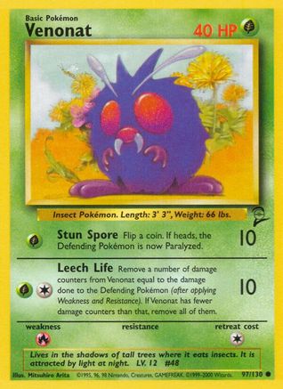 Venonat 097/130/130 - Common