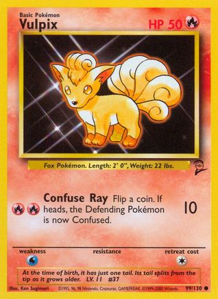 Vulpix 099/130/130 - Common