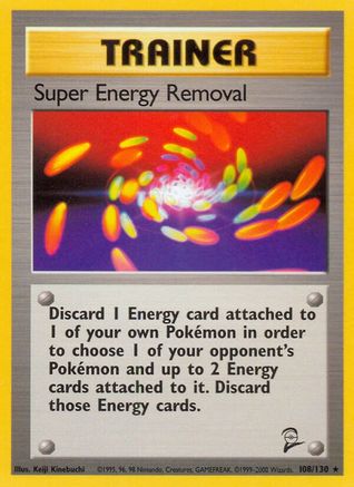 Super Energy Removal 108/130/130 - Rare