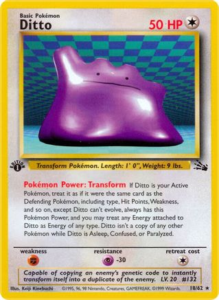 Ditto (018/62) - Fossil Unlimited