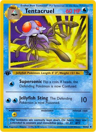 Tentacruel (044/62) - Fossil Unlimited